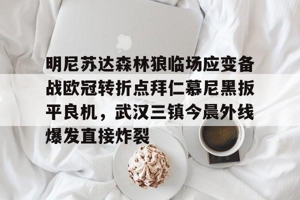 开云官网-明尼苏达森林狼临场应变备战欧冠转折点拜仁慕尼黑扳平良机，武汉三镇今晨外线爆发直接炸裂